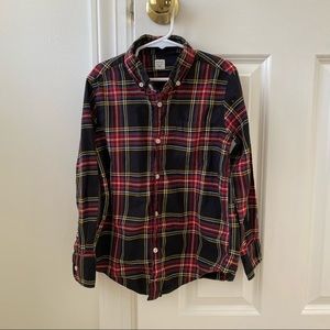 Crewcuts Boys Size 8 Tartan Button-down Shirt